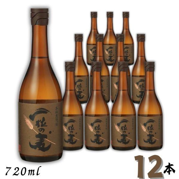 一粒の麦 25度 720ml 瓶1ケース 12本 麦焼酎 西酒造