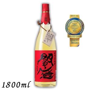 赤閻魔 樽熟成 麦焼酎 1800ml×6本【炭酸1本付き】／1本あたり2015円+税