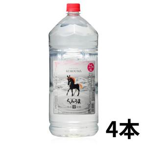 雲海酒造 本格麦焼酎 いいとも 25度 ペットボトル 4L（4000ml）4本 1