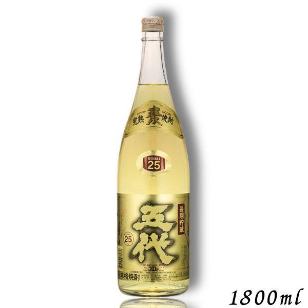 五代 長期貯蔵 25度 1.8L 瓶 1800ml 麦焼酎 山元酒造