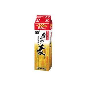 めちゃうま麦 25度 2L 2000ml パック 麦焼酎 鷹正宗