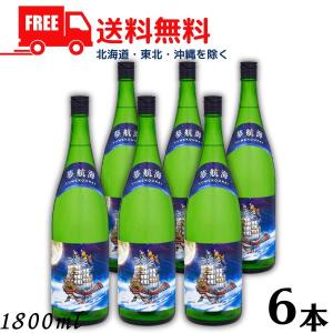 夢航海 泡盛 30度 1.8L 瓶 1ケース 6本 1800ml 焼酎 忠孝酒造 : リカー