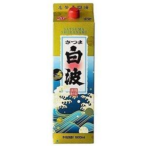 さつま白波 さくら白波 25度 1.8L パック 1800ml 芋焼酎 薩摩酒造