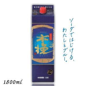 雲海 木挽 BLUE ブルー 焼酎 25度 1.8L 1800ml パック 芋焼酎 雲海酒造｜liquorisland