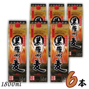 大分麦焼酎 紙パック 6本セット 老松酒造 むぎっちょ 20度 1800ml×6