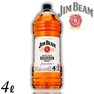 サントリー ウイスキー ジムビーム 40度 業務用 4L 4000ml ペットボトル 1本