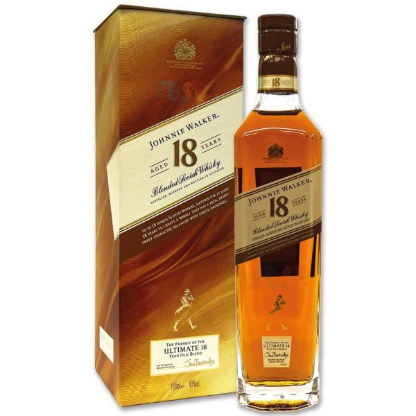 [正規品] ジョニーウォーカー 18年 700ml / ギフトBox入り スコットランド ブレンデッ...