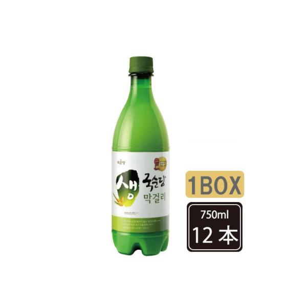 冷蔵便 麹醇堂（クッスンダン） 生マッコリ 750ml 12本 箱売り 1BOX