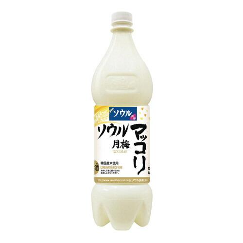ソウル月梅 マッコリ 1L PET