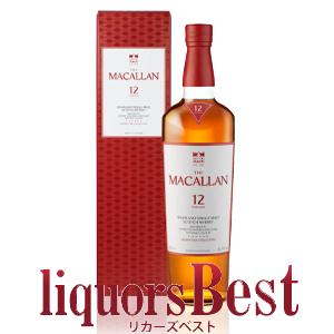ウイスキー マッカラン 12年 700ml ウィスキー シェリーオーク カスク  (正規箱付) シン...