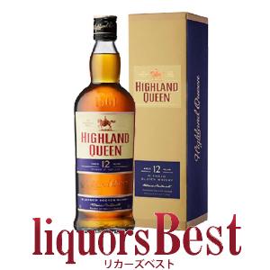 ウイスキー ハイランドクイーン 12年 40度 700ml ブレンデッドスコッチ 洋酒 whisky