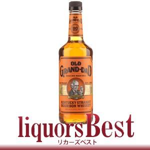 ウイスキー オールドグランダッド 80　40度 (トールボトル)  1000ml並行品 バーボンウィ...