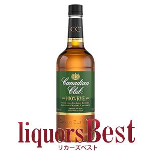 カナディアンクラブ ライ 100％RYE 並行品 40度 750ml : お酒のちゃが