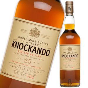 ウイスキー ノッカンドゥ 25年  700ml シングルモルト 洋酒 whisky