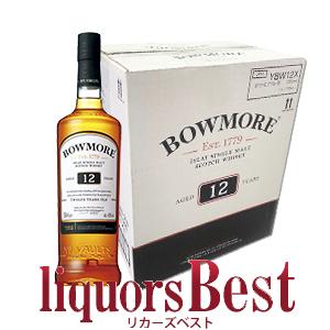 ■ケース買いで送料無料！ボウモア 12年 40度 700mlｘ6本（１ケース） 箱付 アイラ シング...