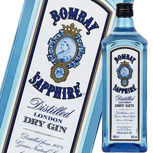 【7/12(日)P２倍】ジン ボンベイ サファイア 47度 1000ml（1L）正規品　_t