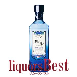 ジン 桜尾 SAKURAO GIN WHITE HERBS 47% 700ml / 桜尾蒸溜所 中国酒造
