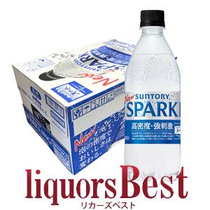 【送料無料※】サントリー 天然水スパークリング ペットボトル 1ケース 24本入 500ml 炭酸水...