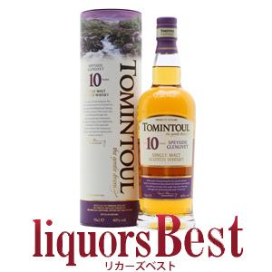 ウイスキー トミントール10年 700ml シングルモルト 洋酒 whisky