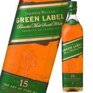 ウイスキー ジョニーウォーカー 15年 グリーンラベル  1000ml 並行品_あすつく対応 ブレンデッドスコッチ 洋酒 whisky｜liquorsbest