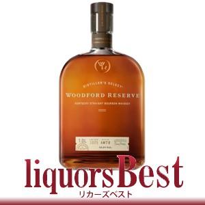 ウイスキー L&Gウッドフォード リザーブ  1000ml(1L) 並行 バーボンウィスキー 洋酒 whisky｜liquorsbest