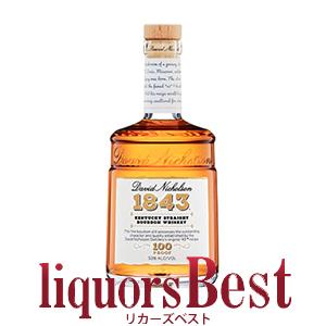 【5/15(水)全品P2倍】ウイスキー デビッド・ニコルソン1843 50度 750ml ウイスキー 洋酒 whisky｜liquorsbest