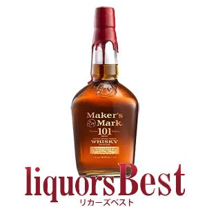 ウイスキー メーカーズマーク　101プルーフ 50.5度 1000ml(1L)_洋酒 ウィスキー バ...