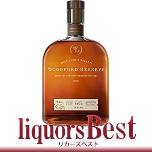 ウイスキー 正規品 L&Gウッドフォード リザーブ 750ml_あすつく対応 バーボンウィスキー 洋酒 whisky｜liquorsbest