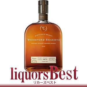 ウイスキー 正規品 L&amp;Gウッドフォード リザーブ 750ml_あすつく対応 バーボンウィスキー 洋...