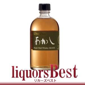 ウイスキー 江井ヶ嶋酒造 あかし ホワイトオーク シングルモルト  500ml｜liquorsbest