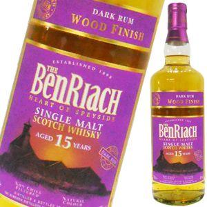 ウイスキー ベンリアック15年ダークラムカスク  700ml 正規品 シングルモルト 洋酒 whisky｜liquorsbest