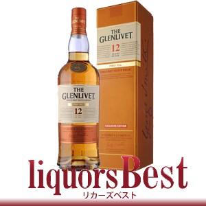 ウイスキー グレンリヴェット 12年 ファーストフィル  700ml 箱付 並行品_あすつく対応 シングルモルト 洋酒 whisky｜liquorsbest