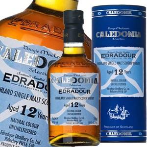 【4/25(木)全品P2倍】ウイスキー エドラダワー 12年 カレドニア 700ml EDRADOUR CALEDONIA シングルモルト 洋酒 whisky｜liquorsbest