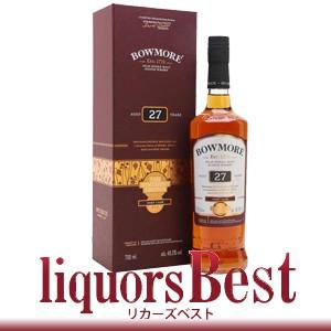 ウイスキー ボウモア 27年 ポートカスク 48.3度 700ml シングルモルト 洋酒 whisky｜liquorsbest