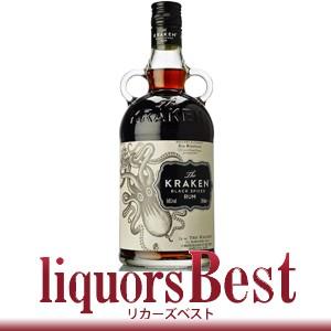 ラム クラーケン ブラックスパイスド ラム 47度 750ml_あすつく対応｜liquorsbest