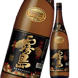 黒霧島 25度 1800ml瓶6本迄1個口配送　_t