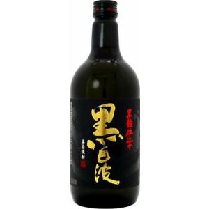 【5/25(土)全品P2倍】さつま白波 黒麹 25度 720ml_あすつく対応｜liquorsbest