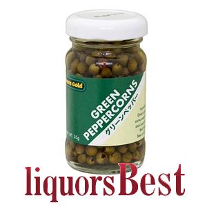 グリーンゴールド　グリーンペッパーコーン 35g　原産国：スペイン