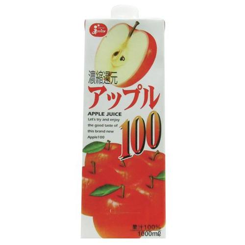 【2/8は全品P2倍】ジューシー アップルジュース  1000ml