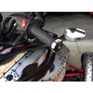 マフラー　CAN-AM SPYDER用 BRP Can-Am SPYDER F3-S F3STD 用 アクラポビッチ シナスター マフラー
