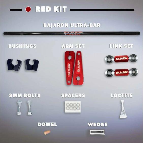 Spyder F3シリーズ用 BajaRon ULTRA NEW Sway Bar Kit