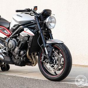 STREET TRIPLE 765　17〜19/20〜　 シングル ハロゲン・ヘッドライト コンバージョンキット　MOTODEMIC｜lirica-store