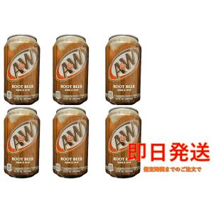 A&W ルートビア 355ml×6本 炭酸飲料 コストコ｜りろはストア