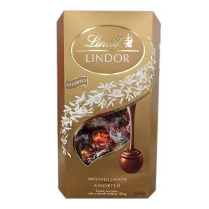 リンツ（Lindt） リンドール ゴールド 600g 約48個 4種類 アソート