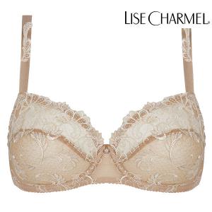 85E】【90E】パッドなし3/4ブラ 品番ACC3088 シルバー Dressing Floral