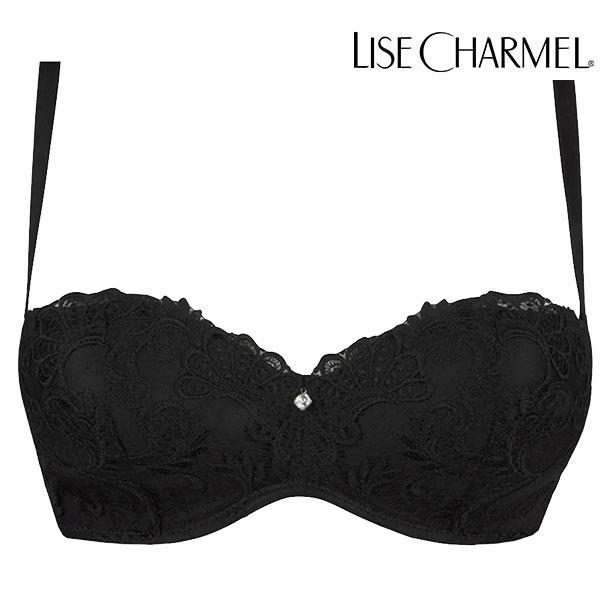 (B,C)ストラップレスバンドゥブラ 品番ACC5688 ブラック Dressing Floral ...