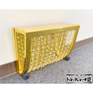 壁掛 ナイアガラシャンデリア 巾30cm 金メッキ クリスタルビーズ