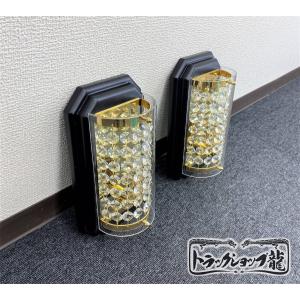 レトロ 水中花ライト 【ブルー】 金メッキステー 水中花ランプ マルチ