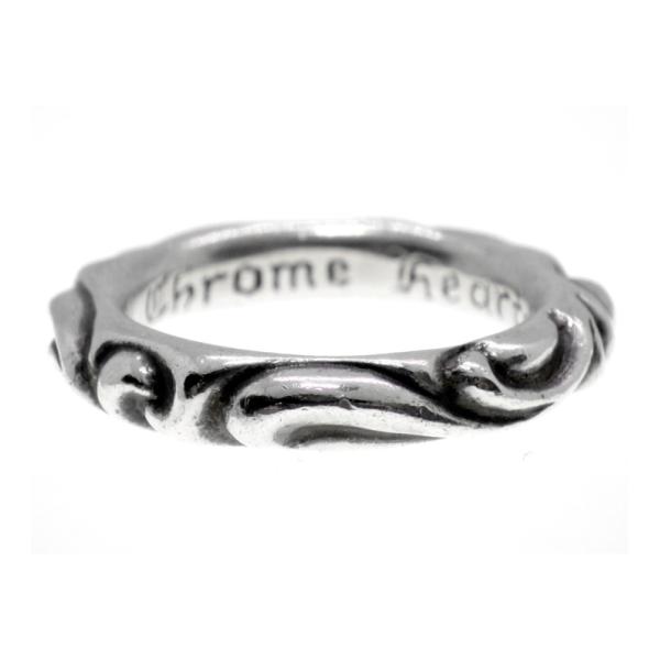 クロムハーツ CHROME HEARTS 【 SCRL BAND 】 スクロールバンド シルバー リ...