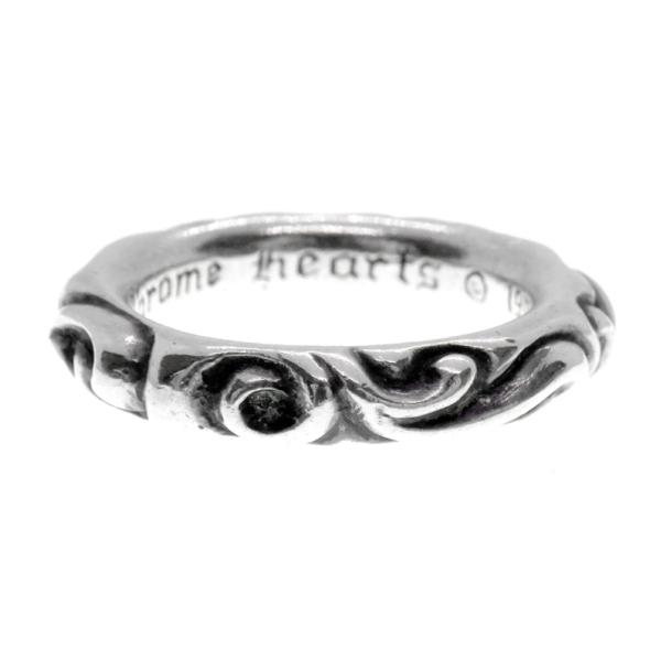 クロムハーツ CHROME HEARTS 【 SCRL BAND 】 スクロールバンド シルバー リ...